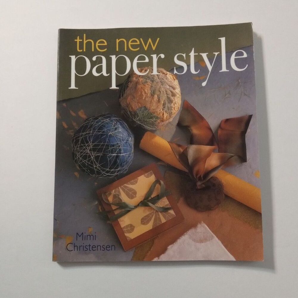 The New Paper Style DIY Softcover Arts Crafts Project Book Gifts Decor 2001